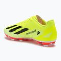 Мъжки футболни обувки adidas X Crazyfast Club FxG team solar yellow/ core black/cloud white 3