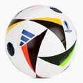 Футболна топка adidas Fussballiebe Trainig Euro 2024 white/black/glow blue размер 4 2