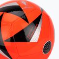 Футболна топка adidas Fussballiebe Club Euro 2024 solar red/black/silver metallic размер 4 3