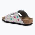 BIRKENSTOCK детски джапанки Arizona BF Narrow електрически металик на точки сребро 3