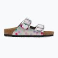 BIRKENSTOCK детски джапанки Arizona BF Narrow електрически металик на точки сребро 2