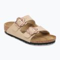 Детски чехли BIRKENSTOCK Arizona Flowers Kids Birko-Flor sandcastle