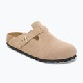 Чехли BIRKENSTOCK Boston Suede Leather sandcastle