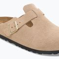 Чехли BIRKENSTOCK Boston Suede Leather sandcastle 6