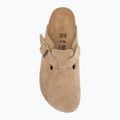 Чехли BIRKENSTOCK Boston Suede Leather sandcastle 5
