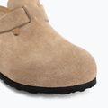 Чехли BIRKENSTOCK Boston Suede Leather sandcastle 7