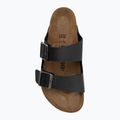 Чехли BIRKENSTOCK Arizona Birko-Flor black/light gray 5