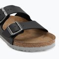 Чехли BIRKENSTOCK Arizona Birko-Flor black/light gray 7