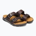 Мъжки чехли BIRKENSTOCK Arizona Crosstown Oiled Leather Regular habana/black 3