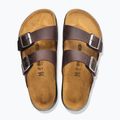 Мъжки чехли BIRKENSTOCK Arizona Crosstown Oiled Leather Regular habana/black 4