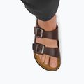 Мъжки чехли BIRKENSTOCK Arizona Crosstown Oiled Leather Regular habana/black 8