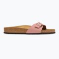 Дамски чехли BIRKENSTOCK Madrid Birkibuc Narrow розова глина 2
