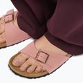 Дамски чехли BIRKENSTOCK Madrid Birkibuc Narrow розова глина 8