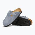 Чехли BIRKENSTOCK Boston Suede Leather stone blue 5