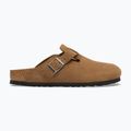 Чехли BIRKENSTOCK Boston Suede Leather dark tea 2