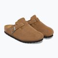Чехли BIRKENSTOCK Boston Suede Leather dark tea 3