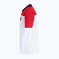 Мъжка поло тениска FILA Lianshan Blocked bright white-true red 7