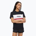 Дамска тениска Lishui black/bright white FILA