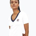 Дамска тениска FILA Ludhiana bright white 4