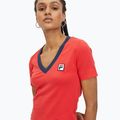 Дамска тениска FILA Ludhiana true red 4