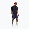 Мъжка тениска FILA Lobito Pinstriped black iris/two color stiped 2