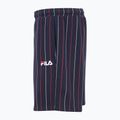 Мъжки къси панталони FILA Lobito Pinstriped black iris/two color stiped 7