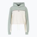 Дамски суитшърт FILA Laagna Blocked Hoody jade/antique white