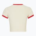 Дамска тениска FILA Luverne Tight Ringer antique white 2