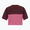 Дамска тениска FILA Loobu Blocked winetasting/red violet 2