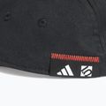 adidas FIVE TEN 5 панелна шапка черно/червено/бяло 4