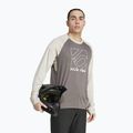 Мъжки велосипеден анцуг с дълъг ръкав adidas FIVE TEN Long Sleeve Jersey charcoal/putty grey