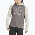 Мъжки велосипеден анцуг с дълъг ръкав adidas FIVE TEN Long Sleeve Jersey charcoal/putty grey 4
