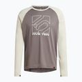 Мъжки велосипеден анцуг с дълъг ръкав adidas FIVE TEN Long Sleeve Jersey charcoal/putty grey 7