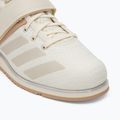 adidas Powerlift 5 изключени бели обувки за вдигане на тежести 7