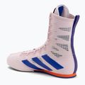 Боксови обувки adidas Box Hog 4 почти розово/синьо/импакт оранжево 3