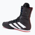 боксови обувки adidas Box Hog 4 core black/cloud white/pure ruby 3