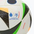 Футболна топка adidas Ekstraklasa Pro white/black/glow blue размер 5 3