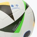 Футболна топка adidas Ekstraklasa Training white/black/glow blue размер 5 3