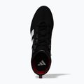 боксови обувки adidas Box Hog 4 core black/cloud white/pure ruby 7