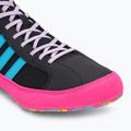 Боксьорски обувки adidas HVC core black/signal cyan/yellow 7