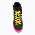 Детски боксови обувки adidas Havoc core black/signal cyan/yellow 5
