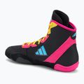 Боксьорски обувки adidas Adizero black/signal cyan/shock pink 3