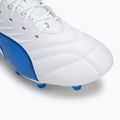 Мъжки футболни обувки PUMA King Pro FG/AG puma white/bluemazing/flat light grey/sunset glow 7