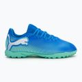 Детски футболни обувки PUMA Future 7 Play TT Jr hyperlink blue/mint/puma white 2