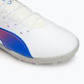 Детски футболни обувки Puma King Match TT Jr. puma white/bluemazing/flat light grey/sunset glow 7