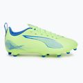 Детски футболни обувки PUMA Ultra 5 Play FG/AG Jr fizzy apple/puma white 2
