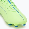 Детски футболни обувки PUMA Ultra 5 Play FG/AG Jr fizzy apple/puma white 7