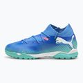 Детски футболни обувки PUMA Future 7 Match TT + Mid Jr bluemazing/puma white/electric peppermint 2