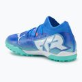 Детски футболни обувки PUMA Future 7 Match TT + Mid Jr bluemazing/puma white/electric peppermint 3