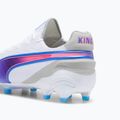 Футболни обувки PUMA King Ultimate FG/AG puma white/bluemazing/flat light grey/sunset glow 9